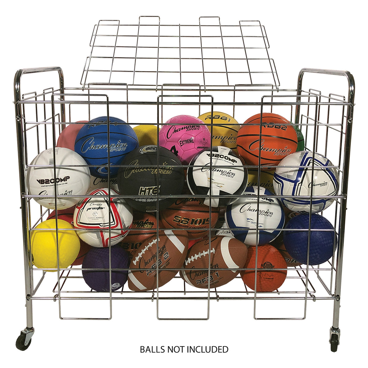 Champion Sports Portable Lockable Ball Locker