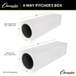 Champion Sports 4-Way Pitcher's Box