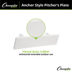 Champion Sports Anchor Style Pitcher's Plate