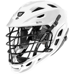 Warrior Burn Helmet w/ Black Mask - White