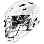 Warrior Burn Helmet w/ Chrome Mask - White