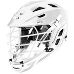 Warrior Burn Helmet w/ White Mask - White