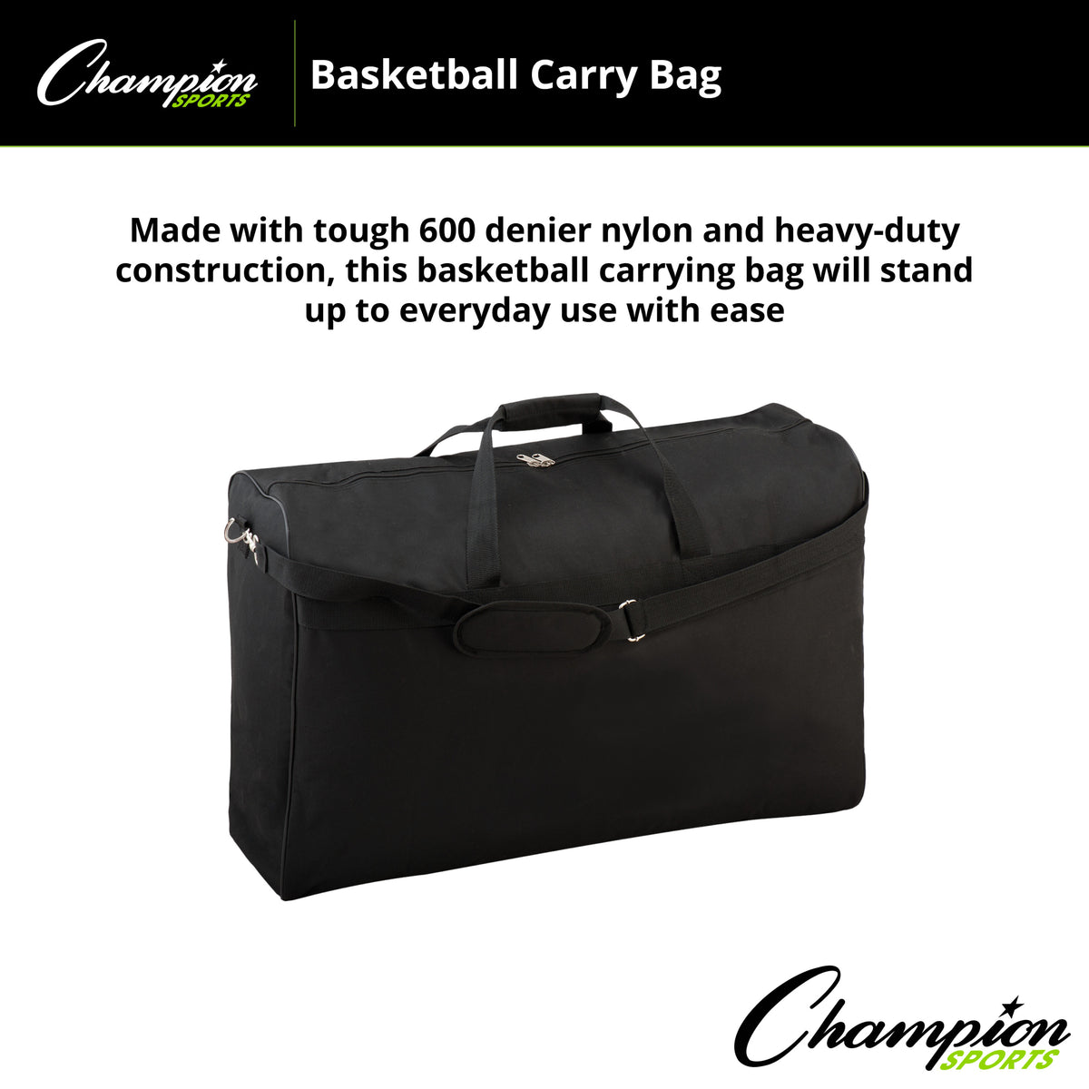Champion Sports Basketball Carry Bag