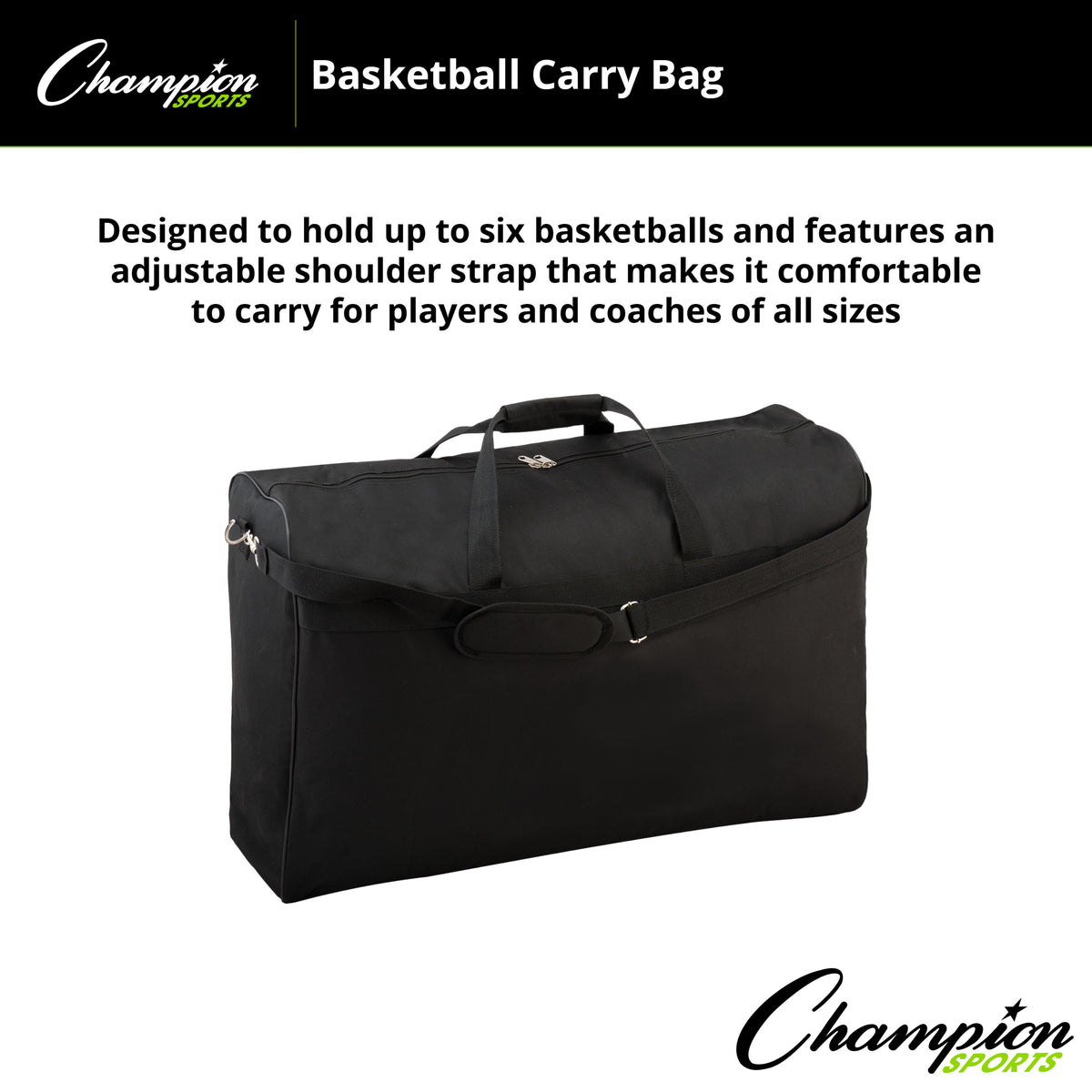 Champion Sports Basketball Carry Bag