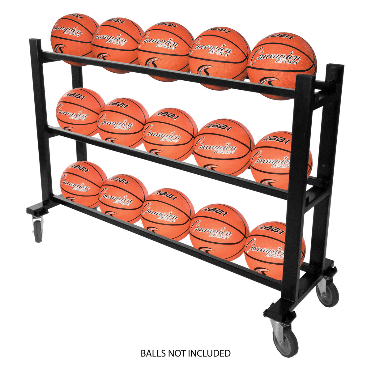 Champion Sports Deluxe Heavy Duty Basketball Cart