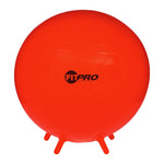 Champion Sports FitPro Ball with Stability Legs - 75 cm (Red)