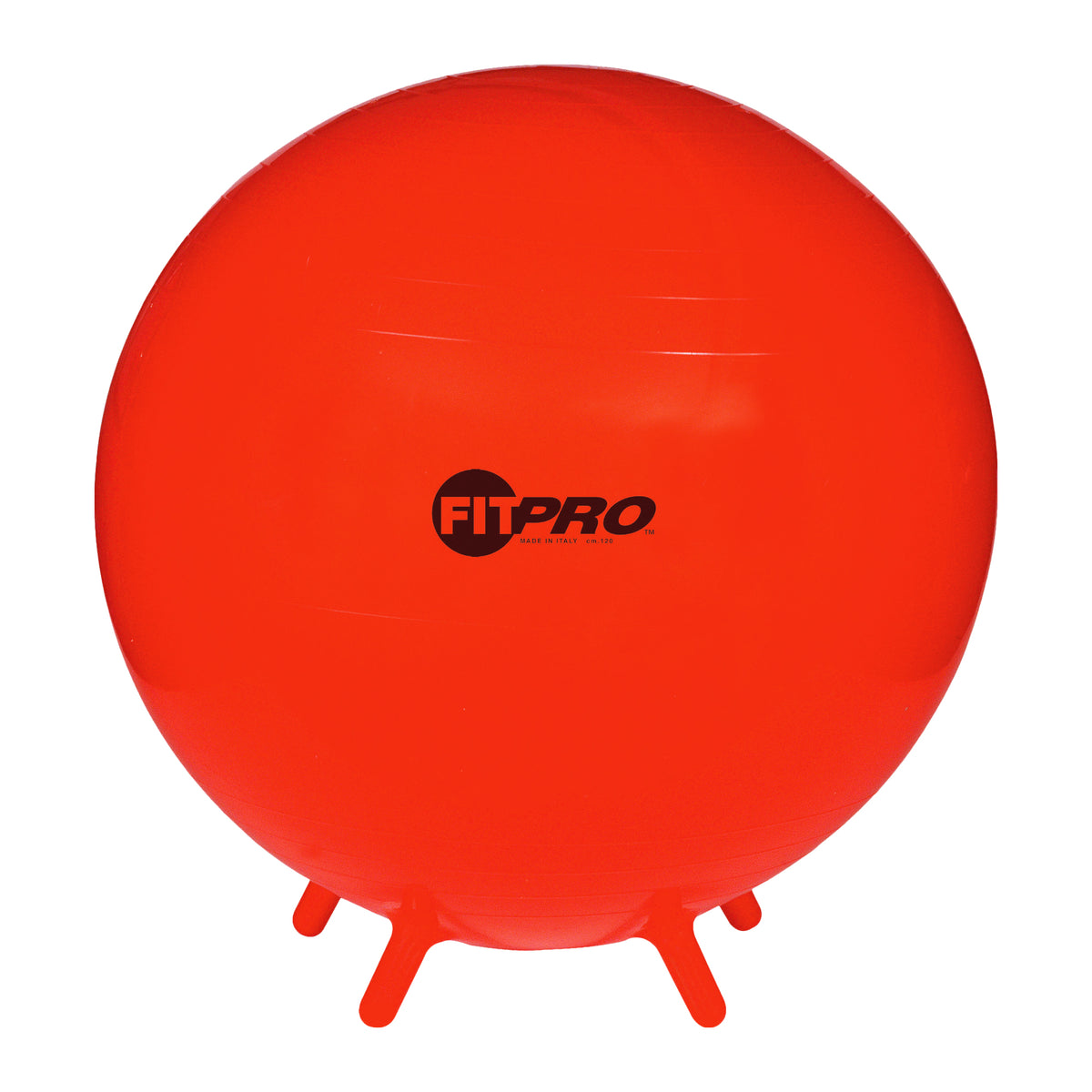 Champion Sports FitPro Ball with Stability Legs - 75 cm (Red)