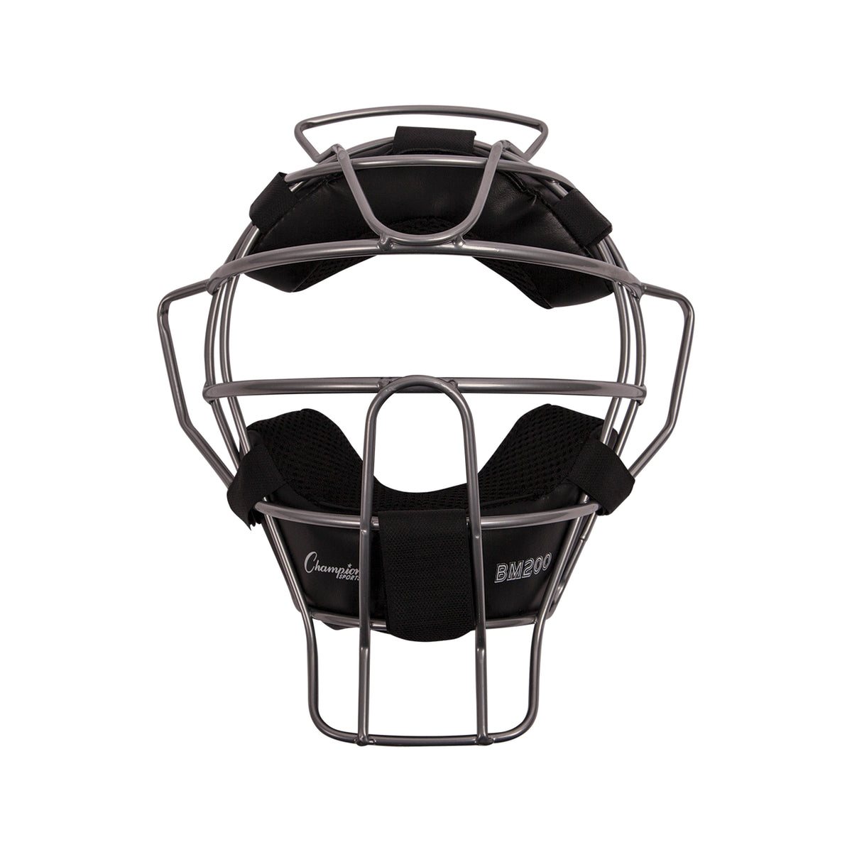 Champion Sports Ultra Lightweight Umpire Face Mask with DryTek - Silver