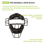 Champion Sports Pro Baseball Mask, Adult