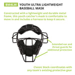 Champion Sports Ultralightweight Catcher's Mask, Youth