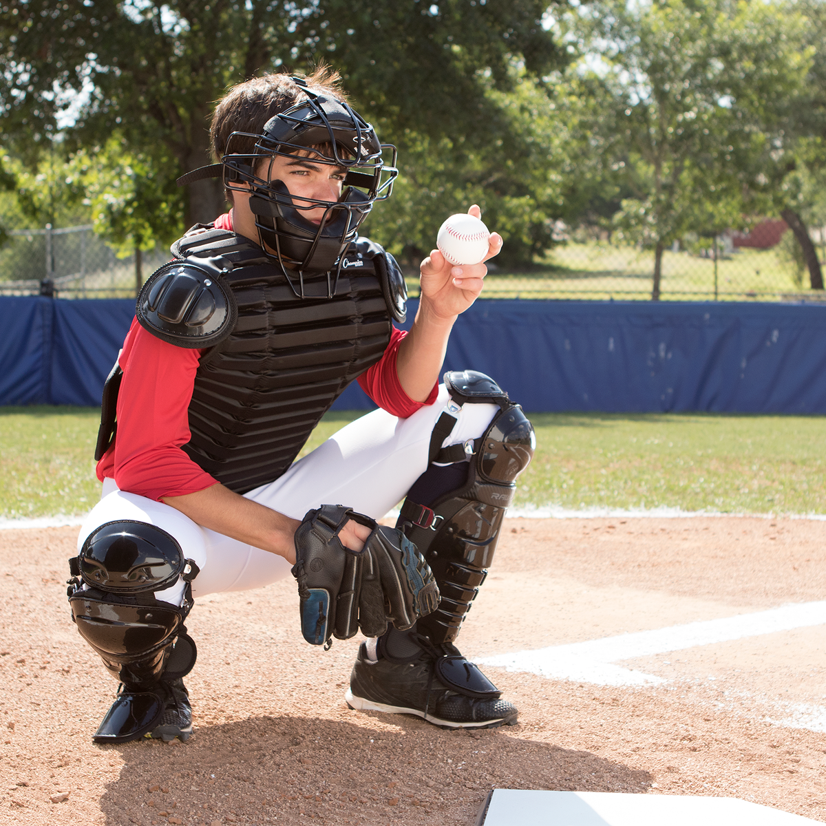 Champion Sports Ultralightweight Catcher's Mask, Youth