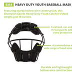 Champion Sports Heavy-Duty Catcher's Mask, Youth