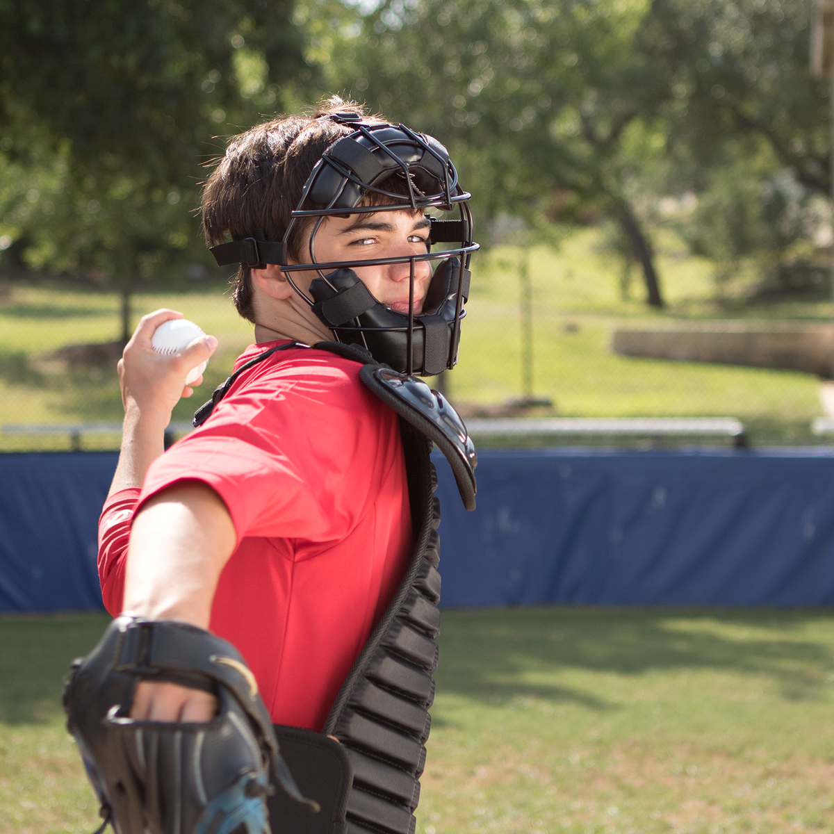 Champion Sports Heavy-Duty Catcher's Mask, Youth