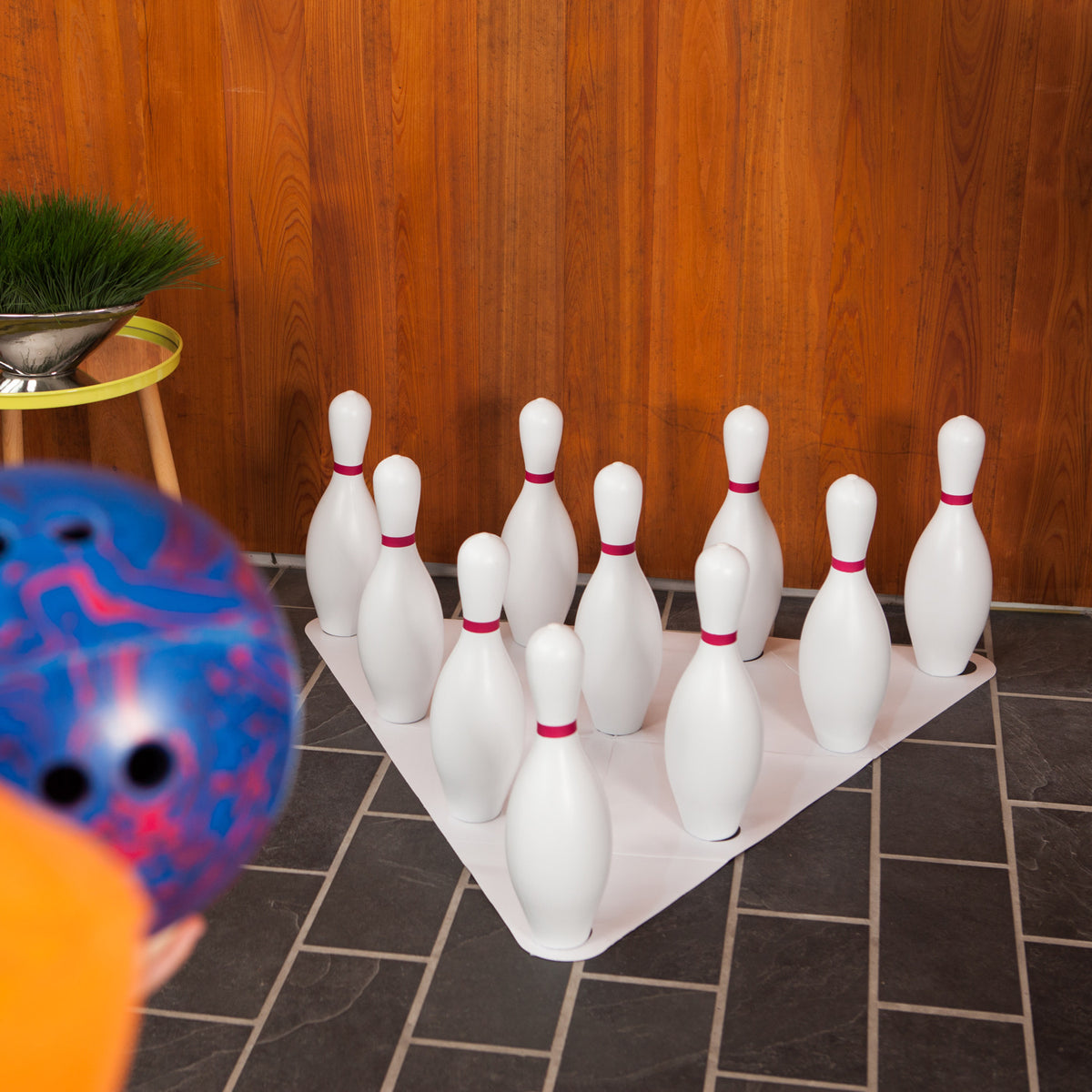 Champion Sports Plastic Bowling Pin Set