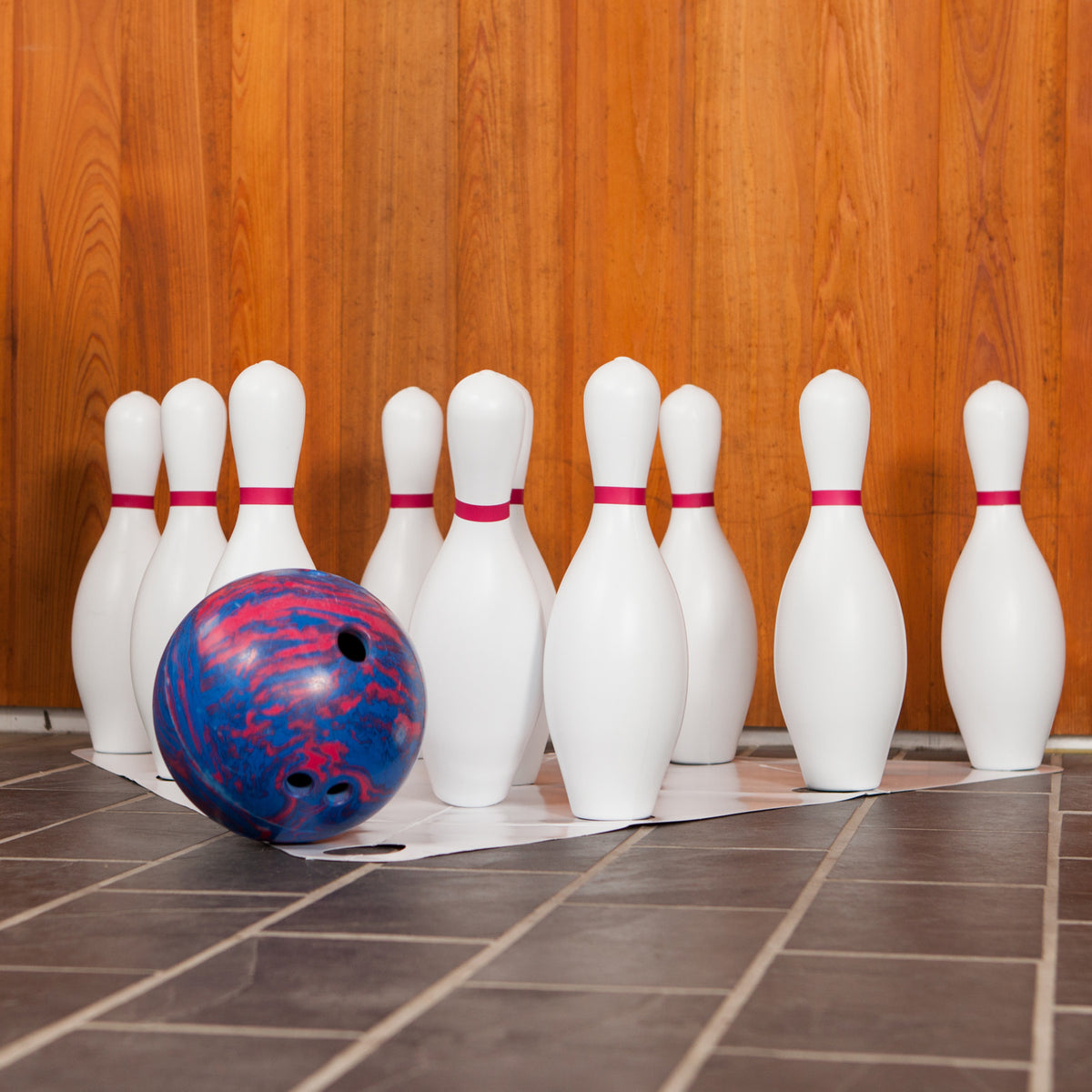 Champion Sports Plastic Bowling Pin Set