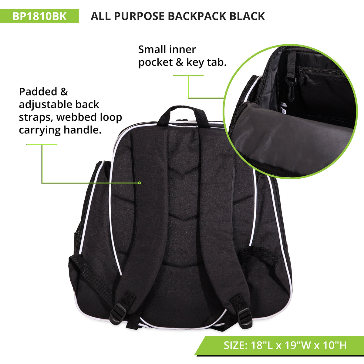 Champion Sports All Purpose Backpack