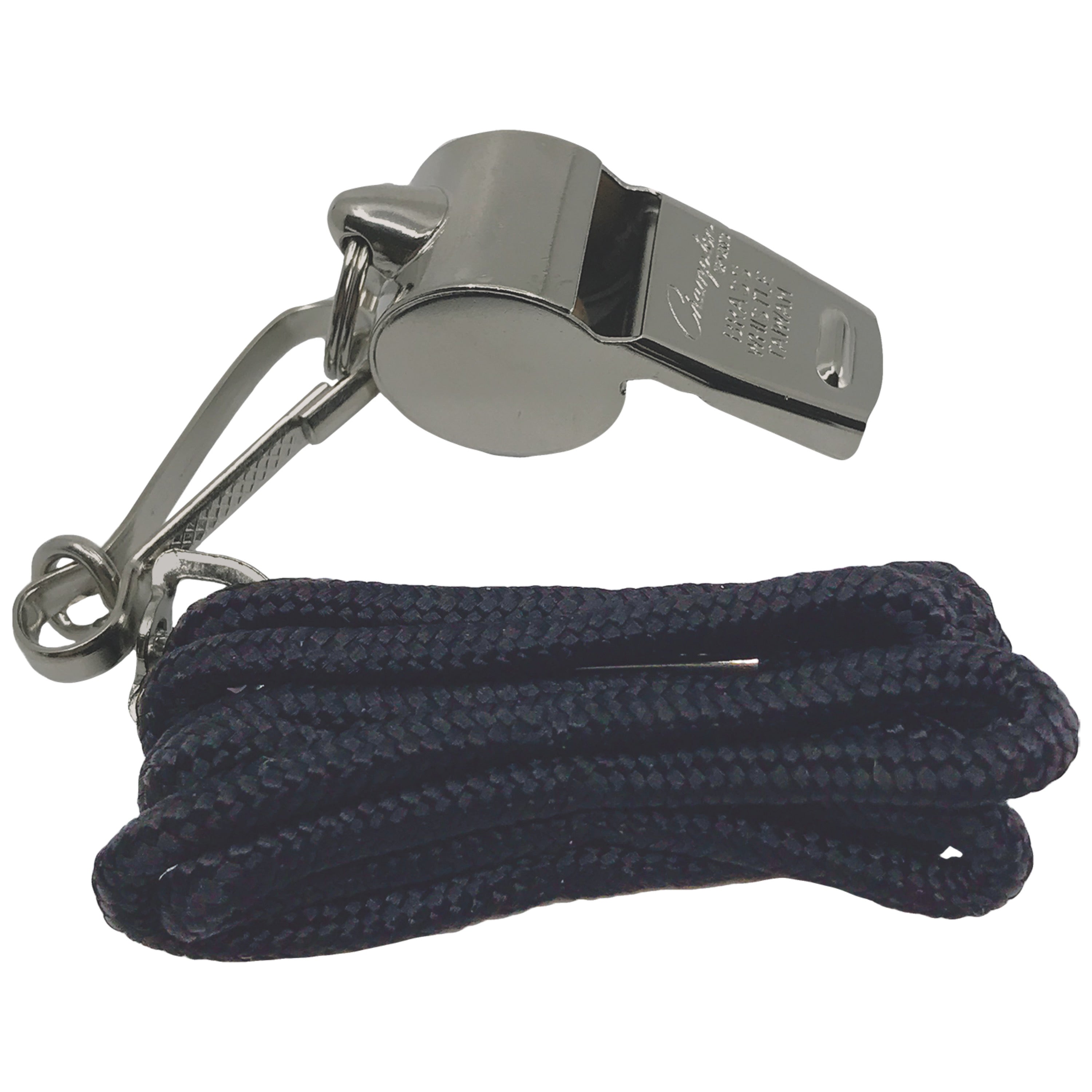 Champion Sports Metal Whistle and Lanyard Set - Dozen