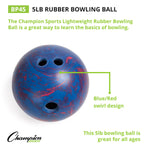 Champion Sports Rubber Bowling Ball