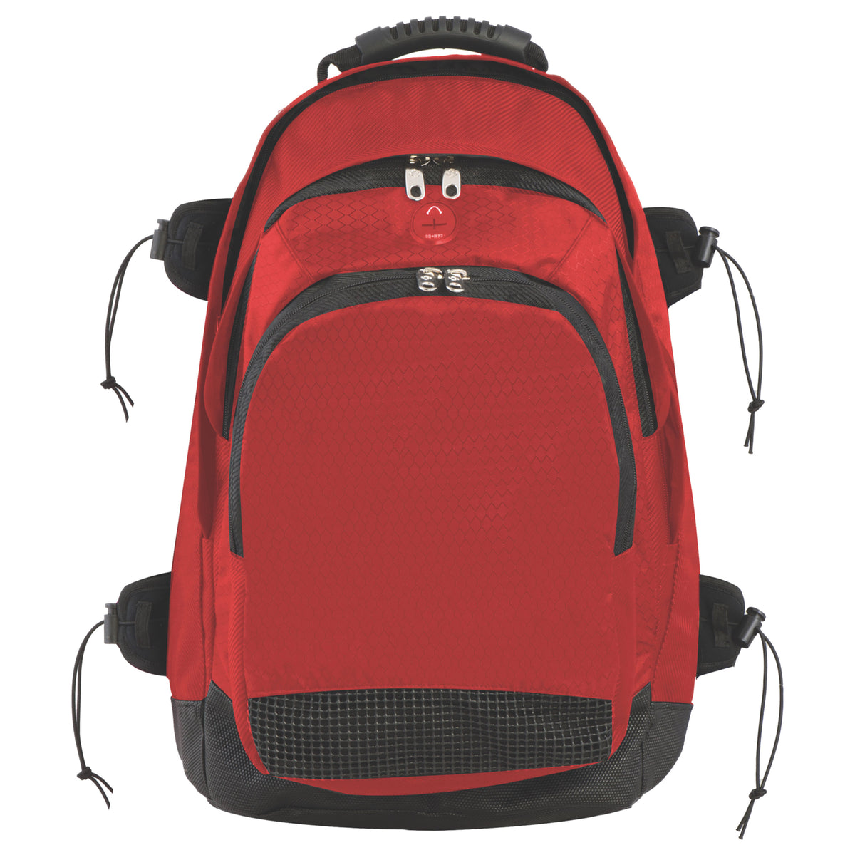 Champion Sports Deluxe Sports Backpack - Red