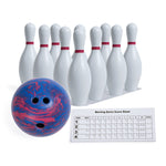 Champion Sports Plastic Bowling Ball and Pin Set