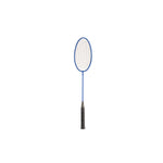 Champion Sports Tempered Steel Badminton Racket Set with Coated Steel Strings