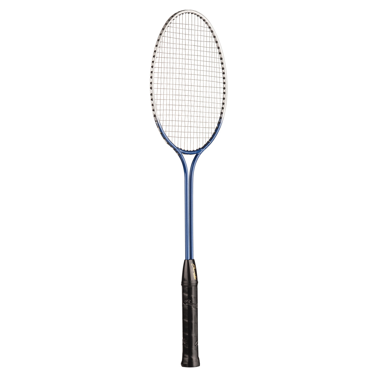 Champion Sports Beginner Tempered Steel Twin Shaft Badminton Racket with Nylon Strings