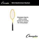 Champion Sports Mini 20" Badminton Racket