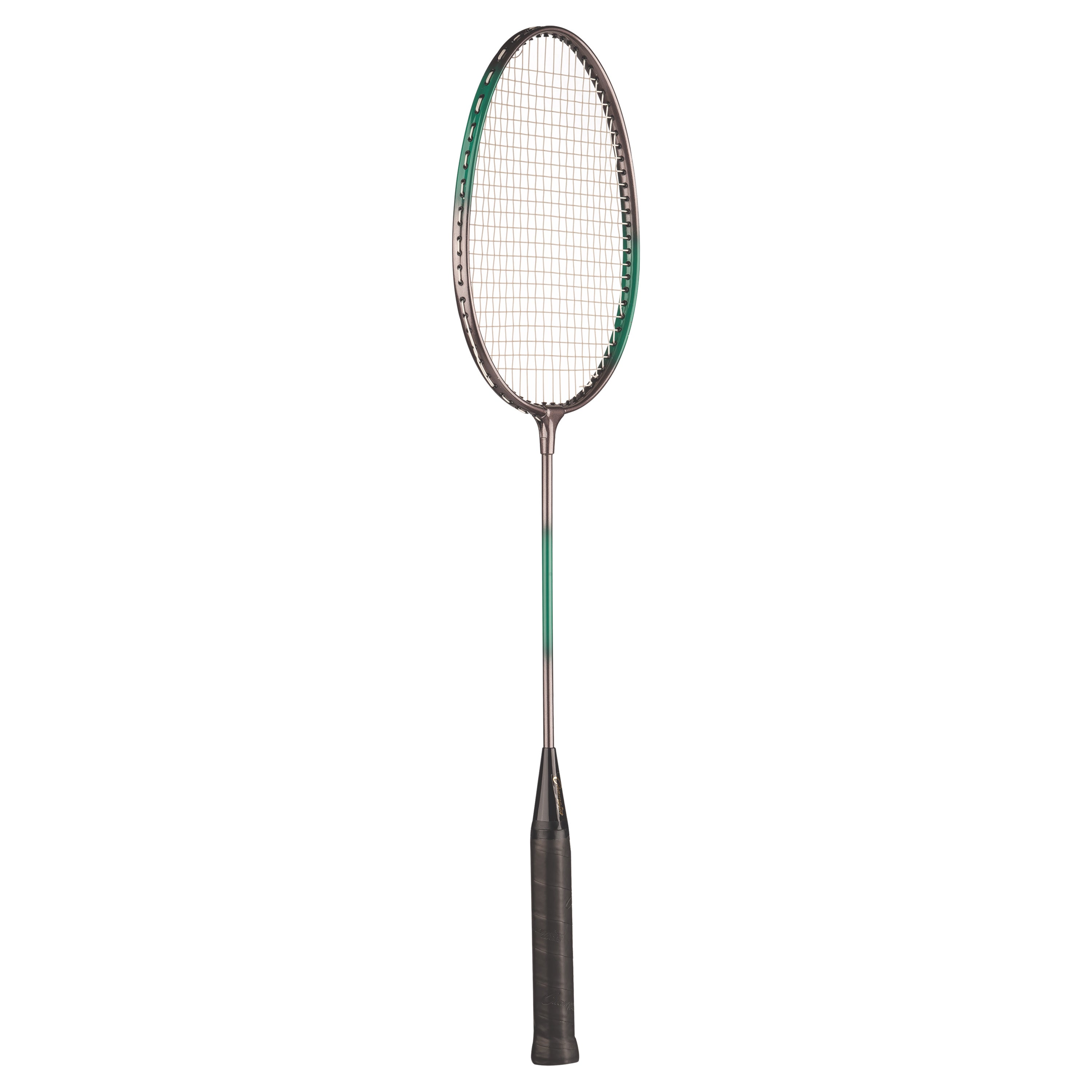 Champion Sports Wide Body Aluminum Badminton Racket with Braided Nylon Strings