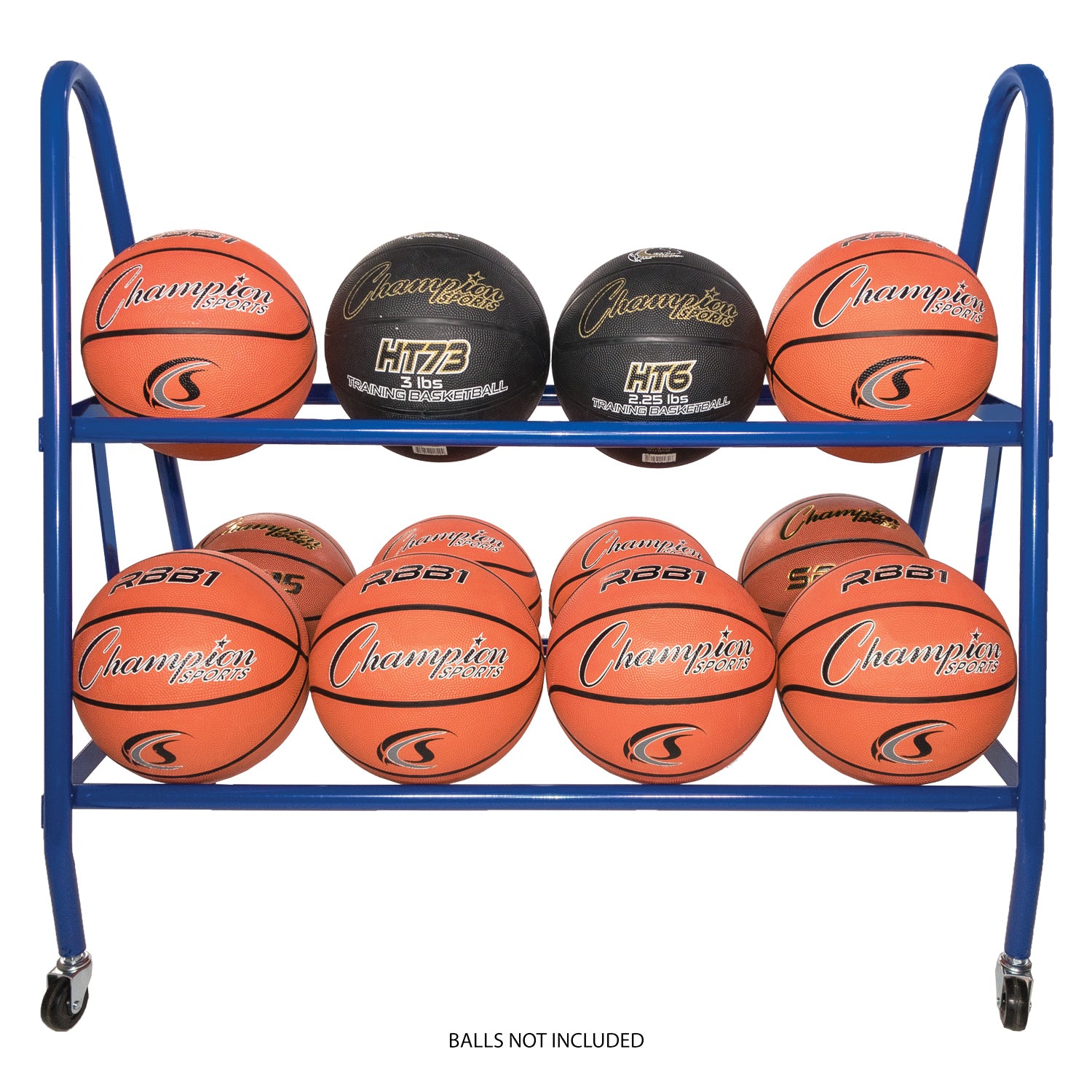 Champion Sports 12-Ball Deluxe Heavy-Duty Cart