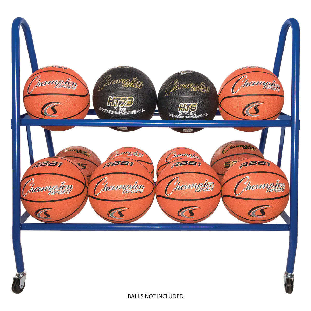 Champion Sports 12-Ball Deluxe Heavy-Duty Cart