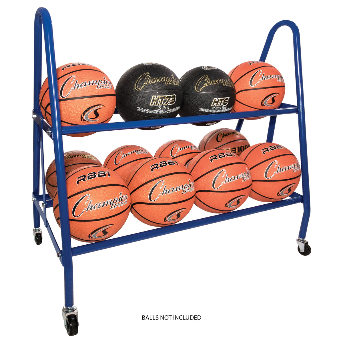 Champion Sports 12-Ball Deluxe Heavy-Duty Cart