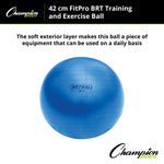 Champion Sports FitPro BRT Training & Exercise Ball - 65 cm