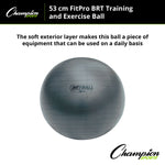 Champion Sports FitPro BRT Training & Exercise Ball - 65 cm