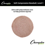 Champion Sports Soft Compression Baseballs - Dozen