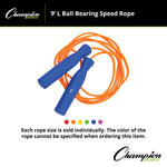 Champion Sports Ball Bearing Speed Rope