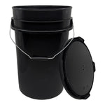 Champion Sports 6 Gallon Ball Bucket - Black