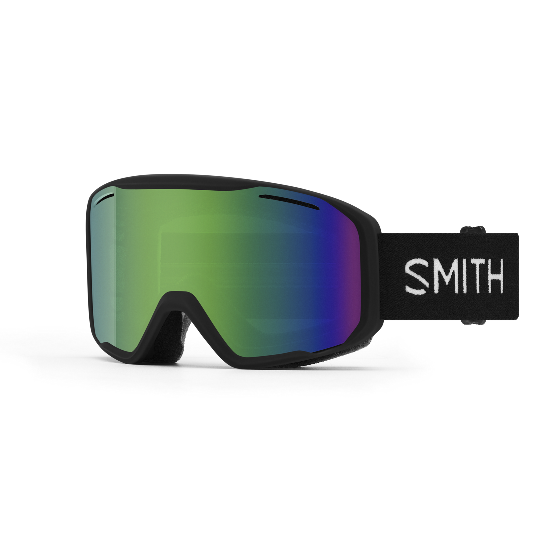 Smith Blazer - Black | Green Sol-X Mirror