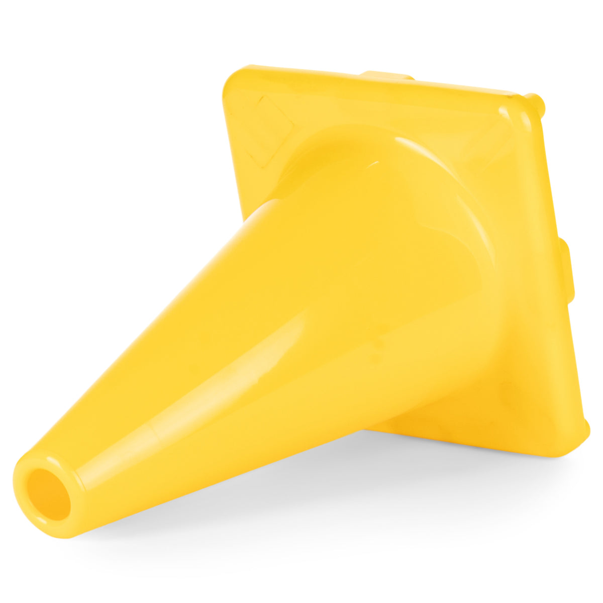 Champion Sports 12"H High-Visibility Flexible Vinyl Cone