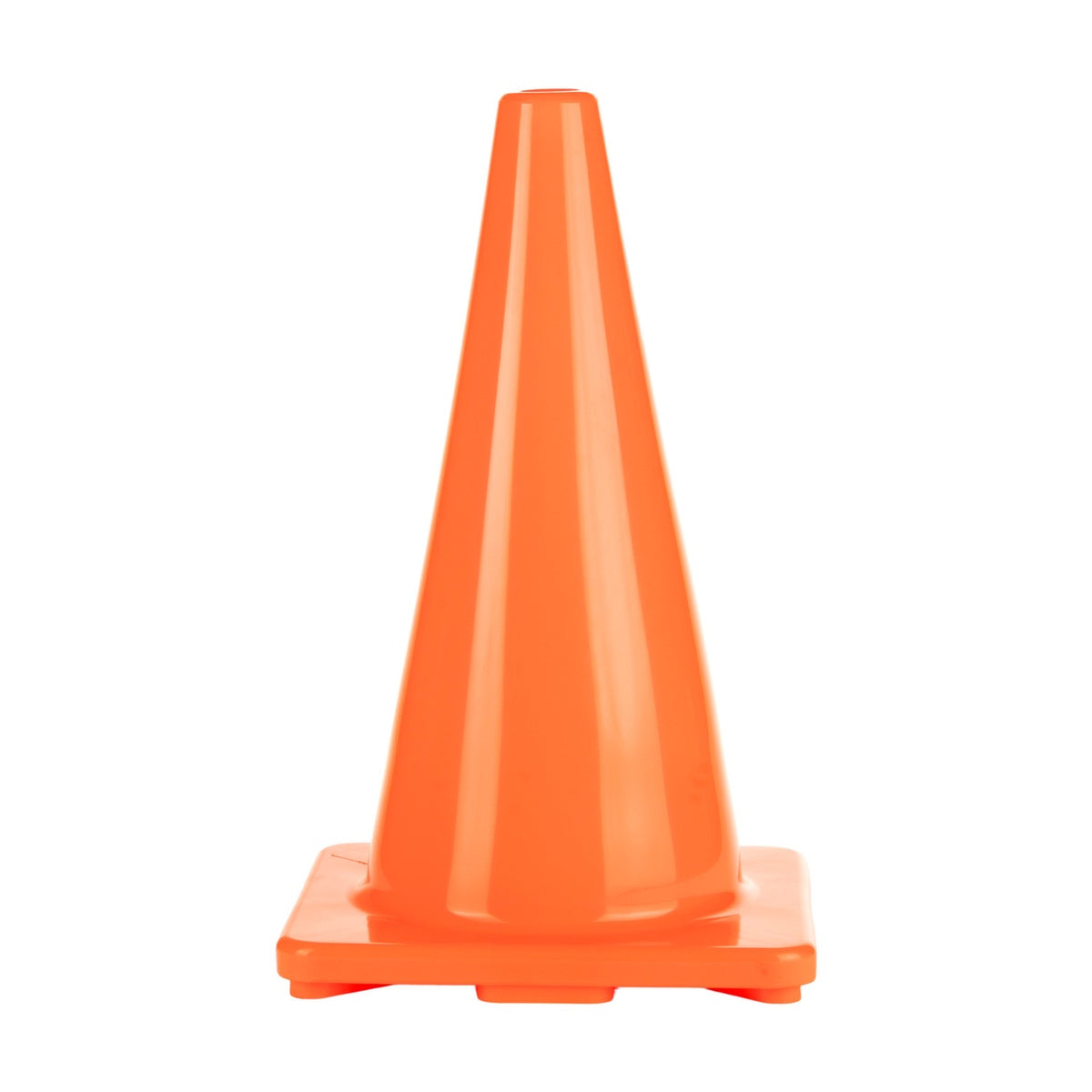 Champion Sports 18" High-Visibility Flexible Vinyl Cone