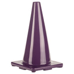 Champion Sports 18" High-Visibility Flexible Vinyl Cone - Purple