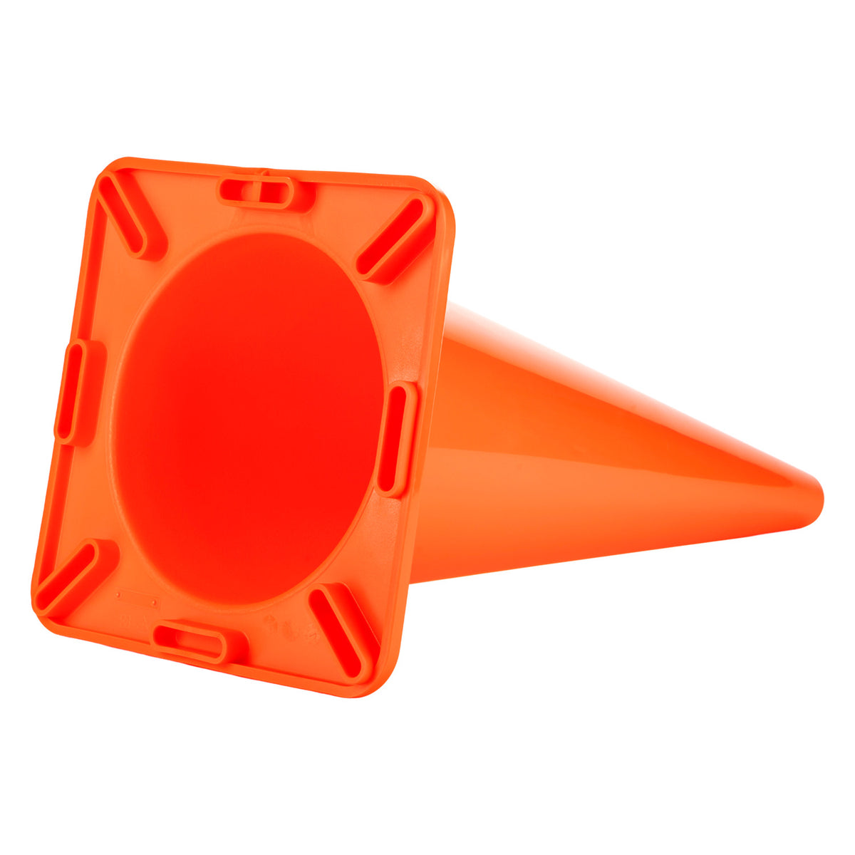 Champion Sports 28" High-Visibility Flexible Vinyl Cone