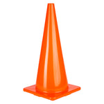 Champion Sports 28" High-Visibility Flexible Vinyl Cone