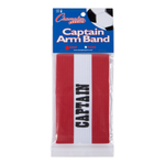 Champion Sports Adult Captain Armband - Red