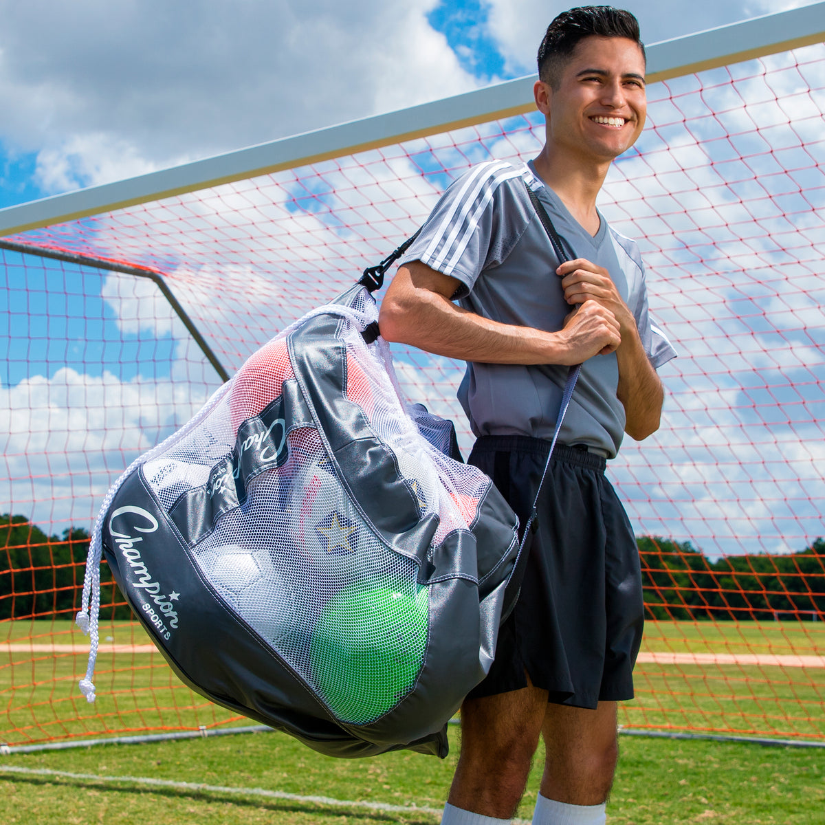 Champion Sports Deluxe Soccer Ball Bag