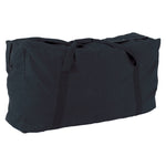 Champion Sports Zippered Canvas Duffel Bag - Black