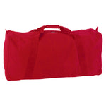 Champion Sports Zippered Canvas Duffel Bag - Black
