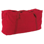 Champion Sports Zippered Canvas Duffel Bag - Black