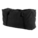 Champion Sports Zippered Canvas Duffel Bag - Black