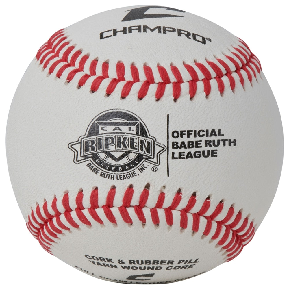 Champro Cal Ripken Baseball - Full Grain Leather Cover