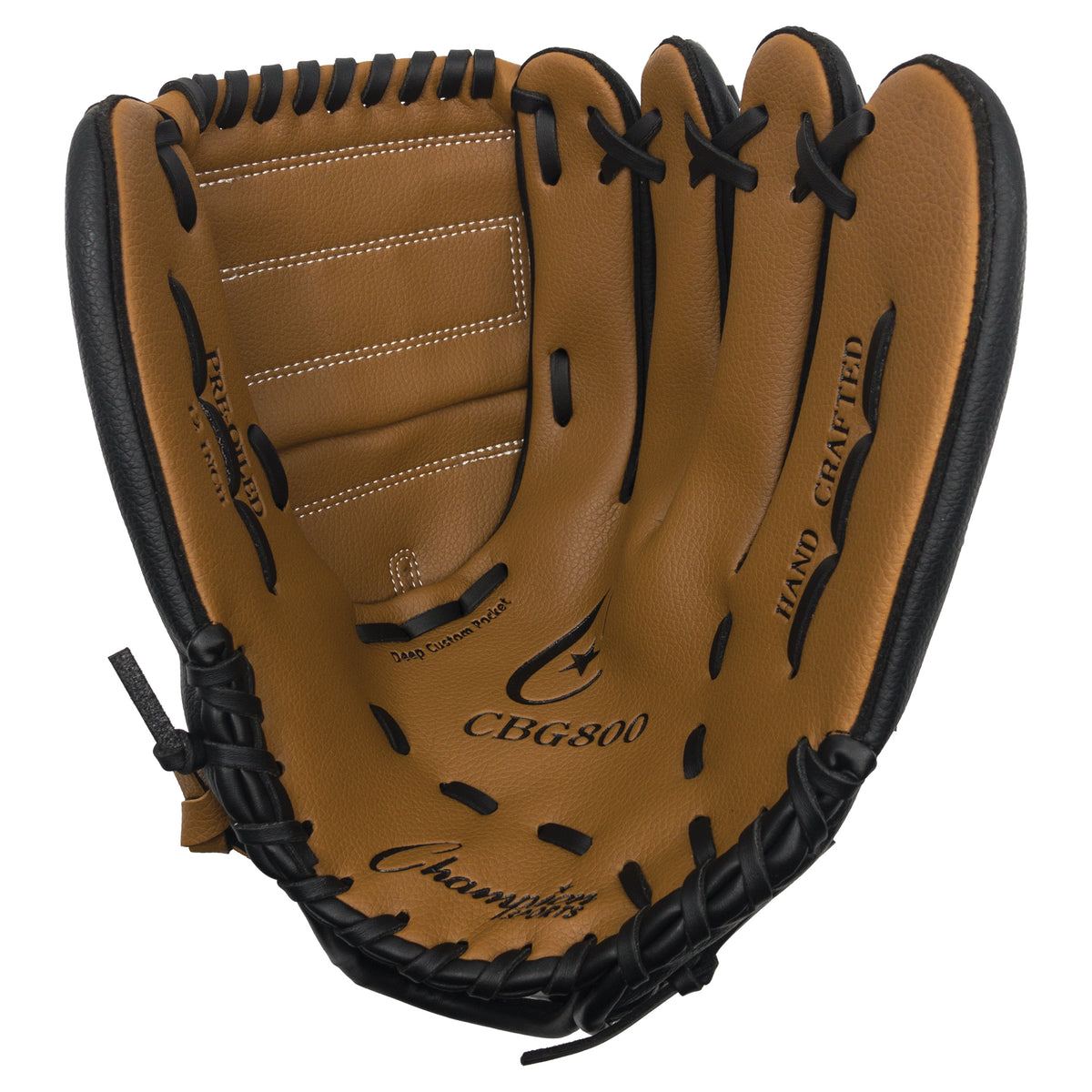 Champion Sports CBG800 12" Synthetic Leather Fielder's Glove - Right-Hand Throw